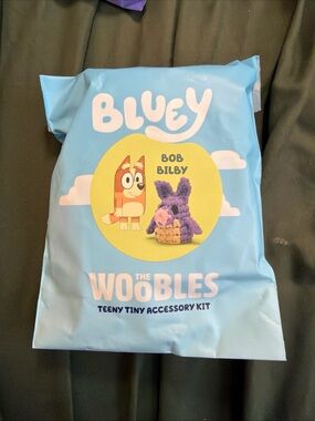 Bluey The Woobles Teeny Tiny Accessory Kit - Blue (Bob Bilby)